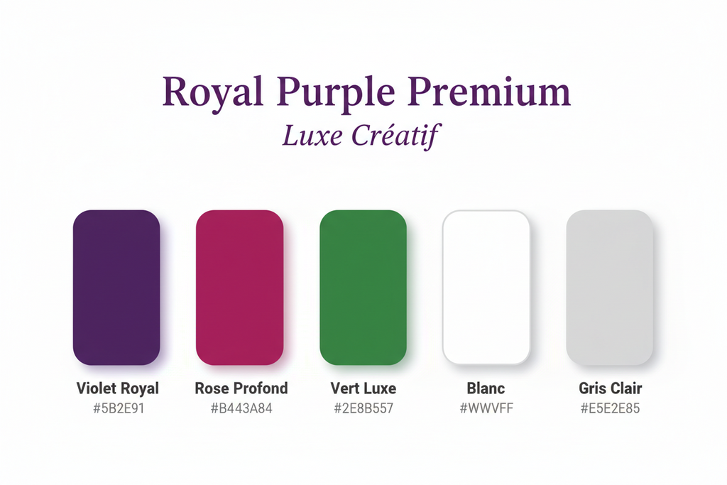 PALETTES COULEURS PREMIUM -Vue d'Ensemble