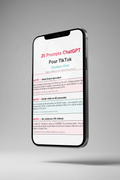 20 prompts ChatGPT pour TikTok