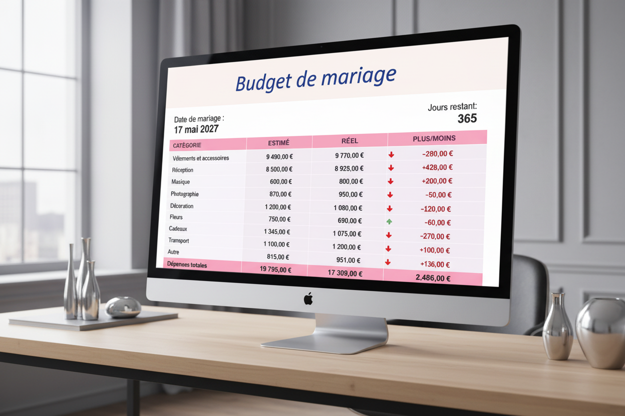 Budget de mariage