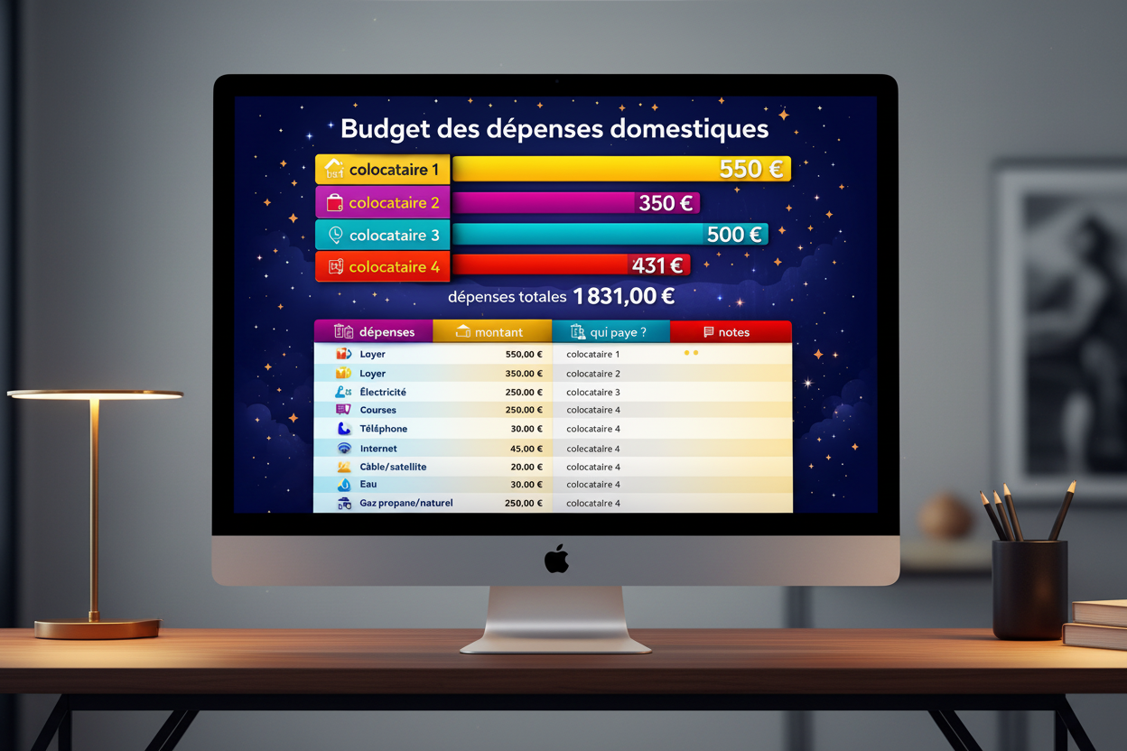Budget de colocation